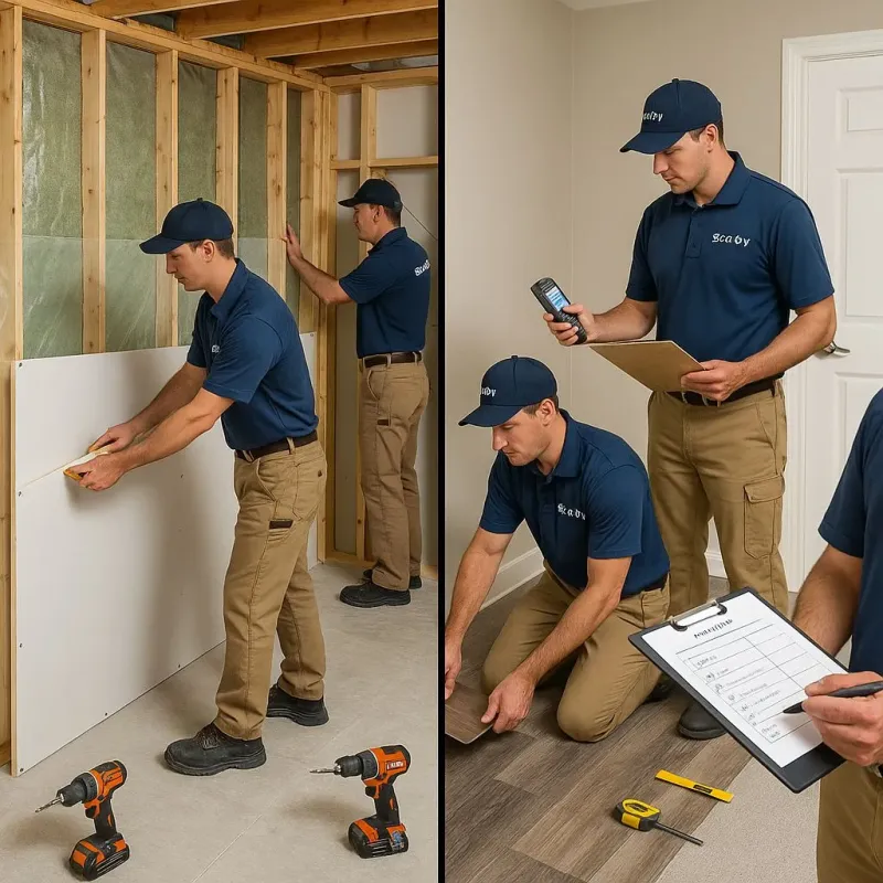 Repairs and Reconstruction process in Chittenango, NY